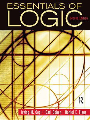 cover image of Essentials of Logic